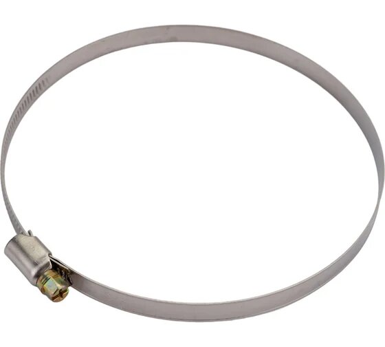 Червячный стальной хомут РемоКолор диаметр 110-130 мм 47-4-130