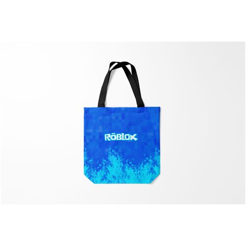 фото Сумка-шоппер / 40х40 см / геймерам / roblox roblox. burnettie