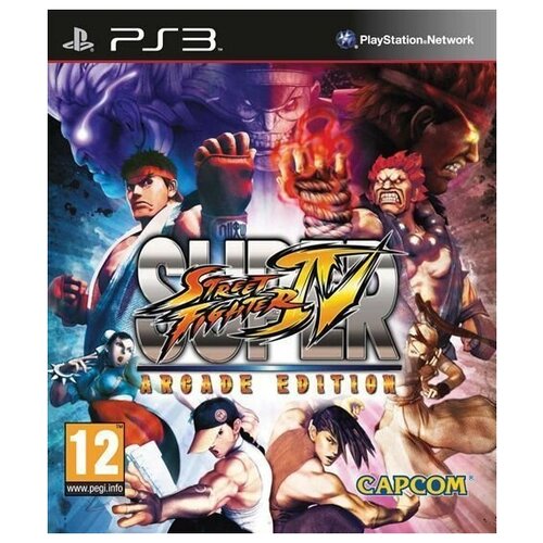 Super Street Fighter 4 (IV) Arcade Edition (PS3) английский язык my arcade street fighter 2 champion edition micro player fully playable includes co vs link for multiplayer action 7 5 inch collectible full color