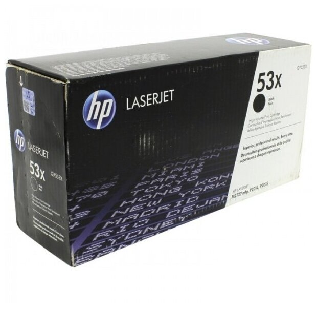 Картридж HP Q7553X оригинальный