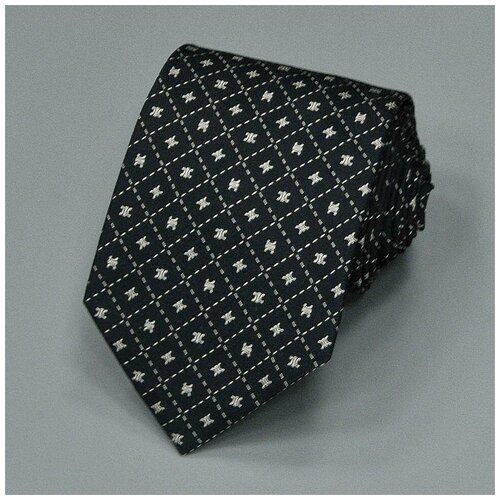 Традиционный галстук под сорочку в черном цвете Celine 835192