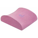 Подушка подспинная Back memory foam (розовая) Emocean - изображение