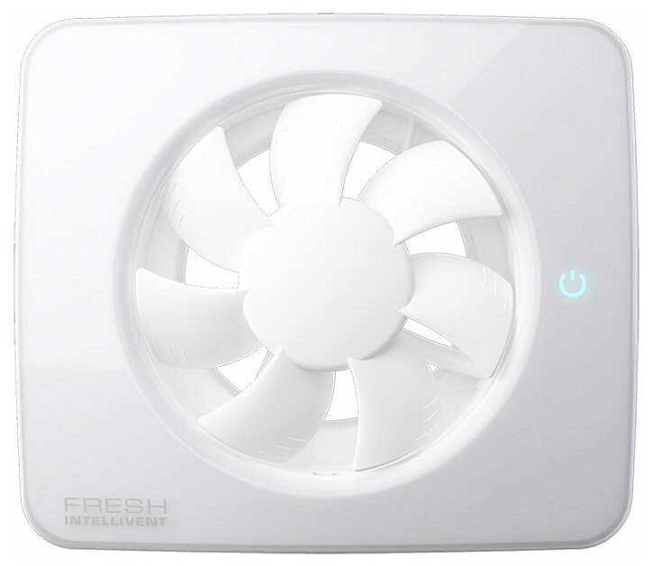 Вентилятор накладной FRESH Intellivent ICE (Управление по Bluetooth, таймер, датчик влажности, программируемый, LED-подсветка) - фотография № 8