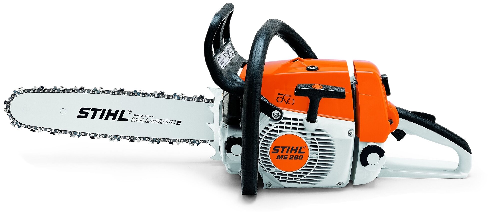 Бензиновая пила STIHL MS 260 с шиной 37 см (15") 2600 Вт/3.5 л.с Оригинал - фотография № 1