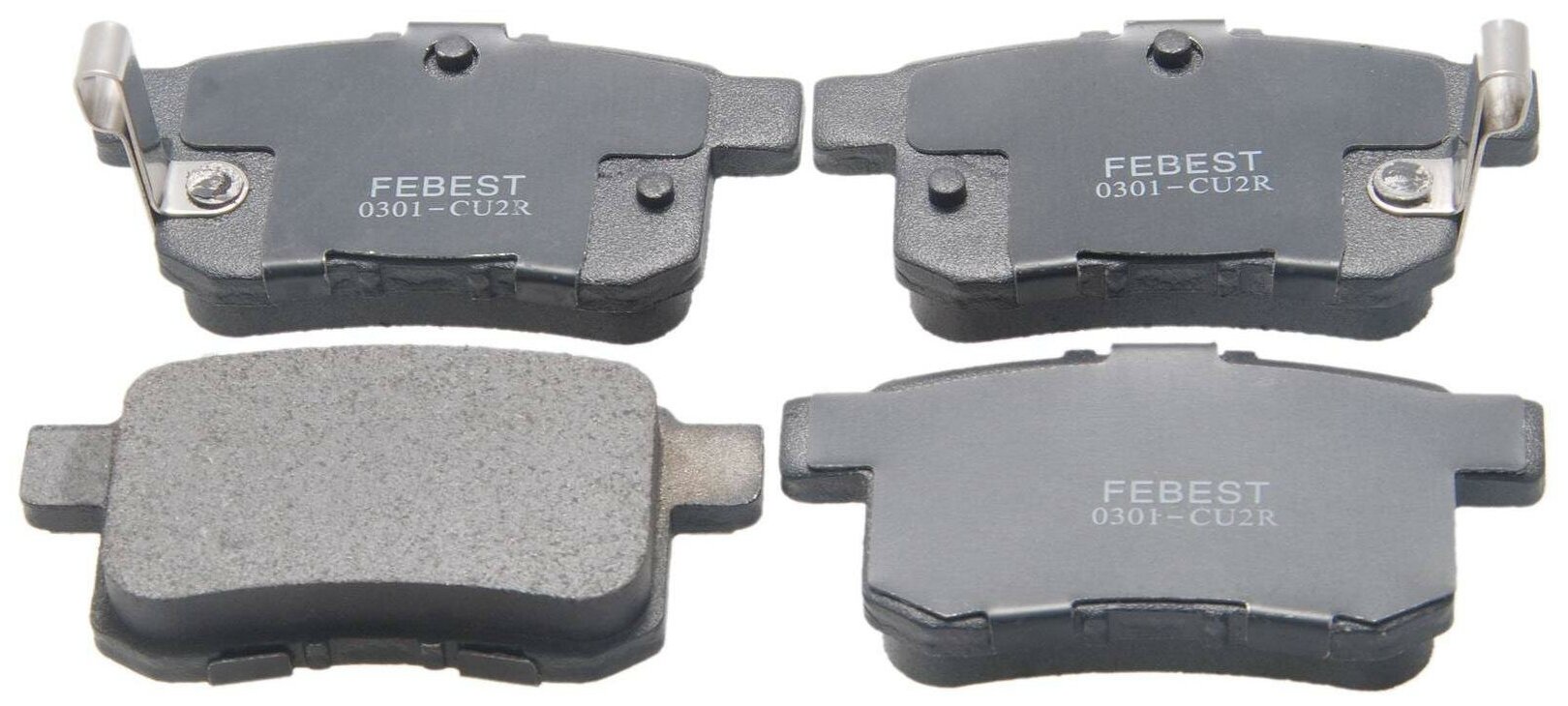 Колодки тормозные задние комплект Febest 0301-CU2R