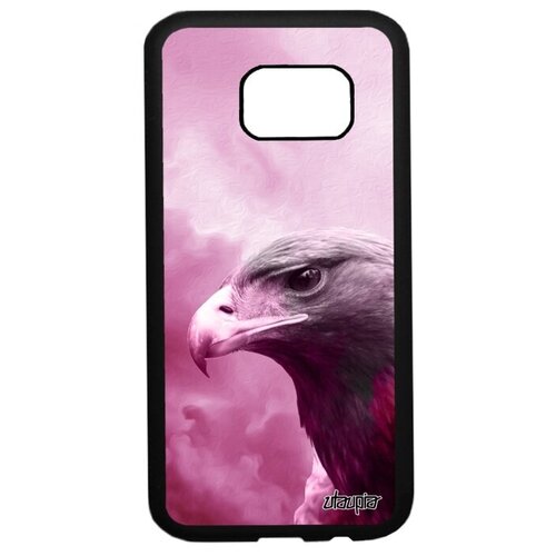 фото Ударопрочный чехол на смартфон // galaxy s7 // "орел" кондор гордый, utaupia, розовый