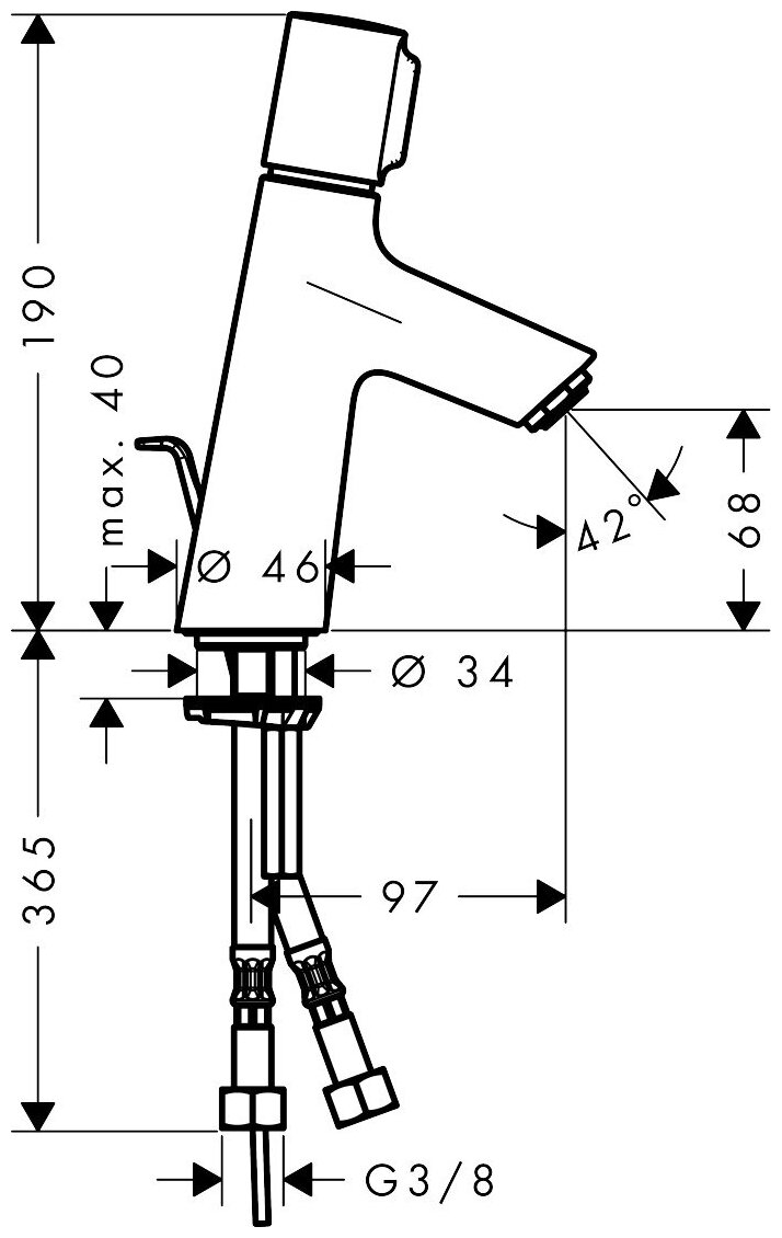 Смеситель Hansgrohe - фото №5