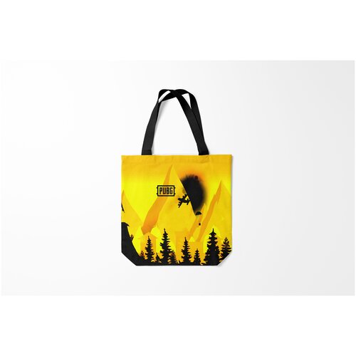 фото Сумка-шоппер / 40х40 см / геймерам / pubg burnettie