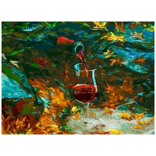 Картина по номерам «Истина в вине», 30x40 см, Белоснежка набор для вина бордо истина в вине
