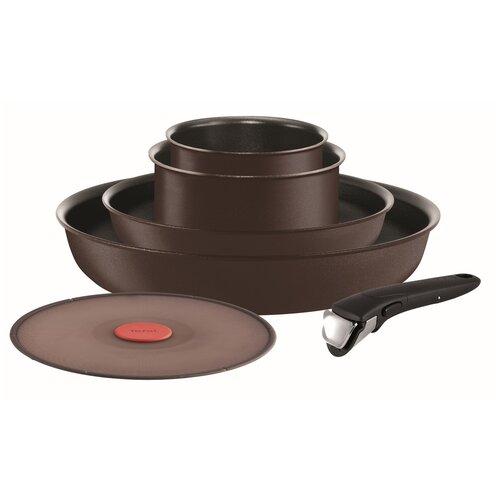 Набор посуды Tefal Ingenio Chef L6559902 6 пр. коричневый