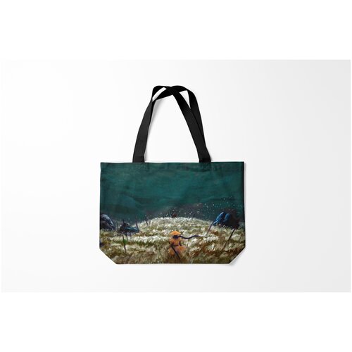 фото Сумка-шоппер / 46х35 см / геймерам / sekiro shadow die twice shadows burnettie