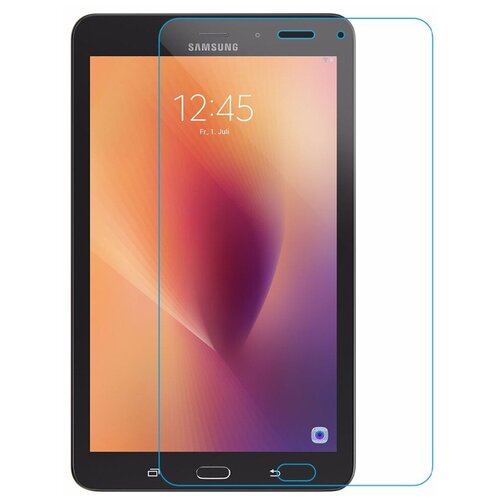 Защитная пленка MyPads для планшета Samsung Galaxy Tab A 8.0 (2017) SM-T380 / T380 / T385c глянцевая case for samsung tab a 8 0 2017 t380 t385 8 inch tablet painted cover for galaxy tab a8 0 2017 t380 t385 pu lather stand case