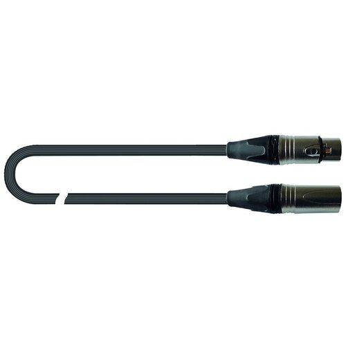 Кабель аудио 1xXLR - 1xXLR QUIK LOK JUST MF 1 SL 1.0m кабель minijack 2rca quik lok str612k 3 m