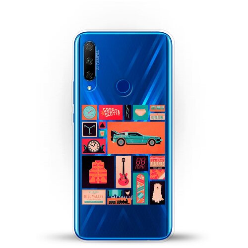 фото Силиконовый чехол back на honor 9x premium andy & paul