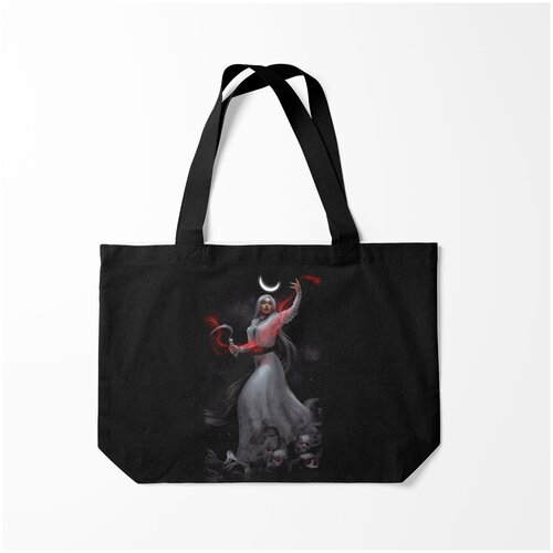 фото Сумка-шоппер / 46х35 см / патриотичные / славянская символика морена burnettie