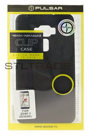 Накладка Pulsar Clip Case для Asus Zenfone 3 ZE552KL черная