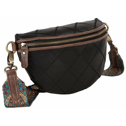 Женская сумка Pola, через плечо, на поясе, удобная сумка,натуральная кожа, кросс-боди 23.5 x 16 x 9