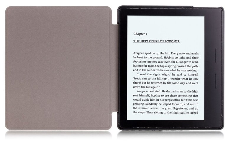 Чехол-обложка футляр MyPads для Amazon Kindle Oasis 2 (2017) 3G из качественной эко-кожи тонкий с магнитной застежкой синий