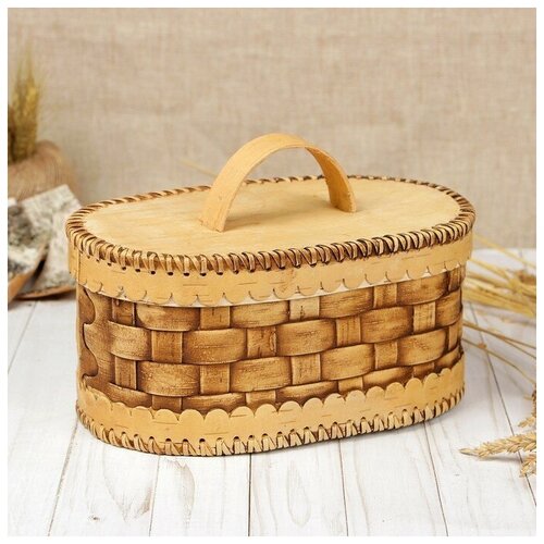 Батонница Плетёнка 271813 см береста 3384₽