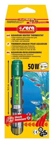 Нагреватель для аквариума Sera Precision, 50 Вт - фотография № 2