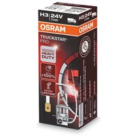 Лампа автомобильная галогенная OSRAM 64156TSP H3 24V 70W PK22s 1 шт.