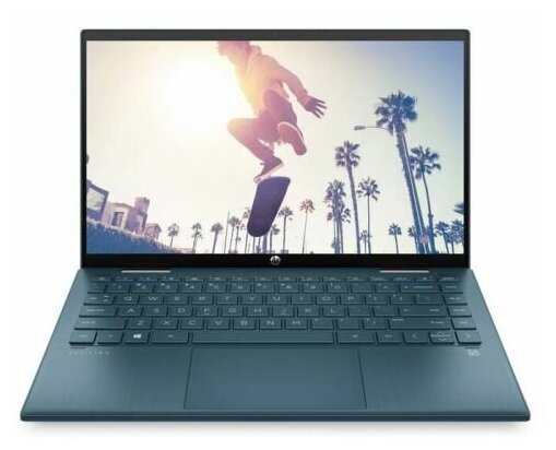 Ноутбук HP Pavilion x360 14-dy0008ur Intel Core i3 1125G4 20 GHz - 37 GHz 8192 Mb 14 Full HD 1920x1080 512 Gb SSD DVD нет Intel UHD Graphics DOS синий 15 кг 3B3K4EA