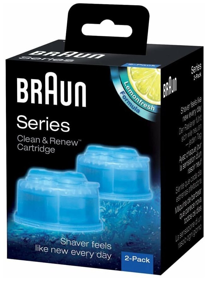 Картридж для бритвы Braun CCR2 clean - фотография № 1