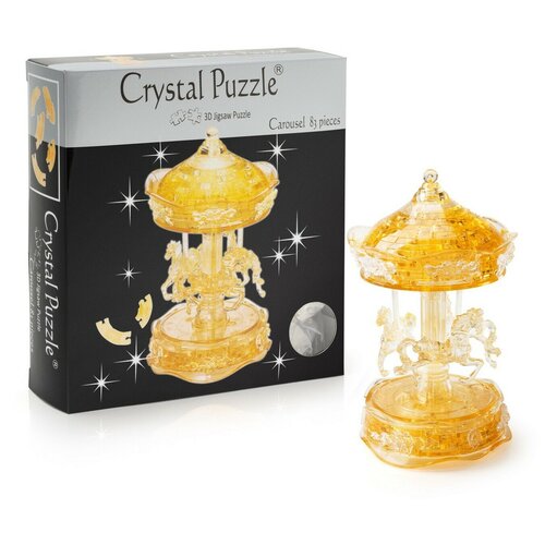 Crystal Puzzle 3D-пазл золотая карусель