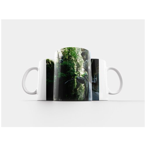 фото Кружка "прогулка на лодке, шлюз, hinterhermsdorf" 320 мл lotsprints