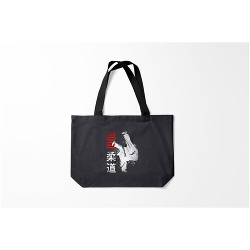 фото Сумка-шоппер / 46х35 см / боевые искусства / дзюдо judo burnettie