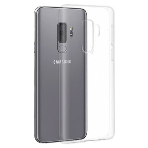 Силиконовый чехол для Samsung Galaxy S9+ G965 прозрачный 1.0 мм прозрачный силиконовый чехол для samsung galaxy s9 plus