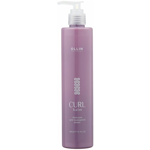OLLIN Professional бальзам Curl Balm для вьющихся волос, 300 мл бальзам для вьющихся волос ollin professional balm for curly hair 300 мл