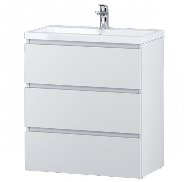 фото Am.Pm Раковина с тумбой Am.Pm Gem S 75 M91FSX0752WG белая