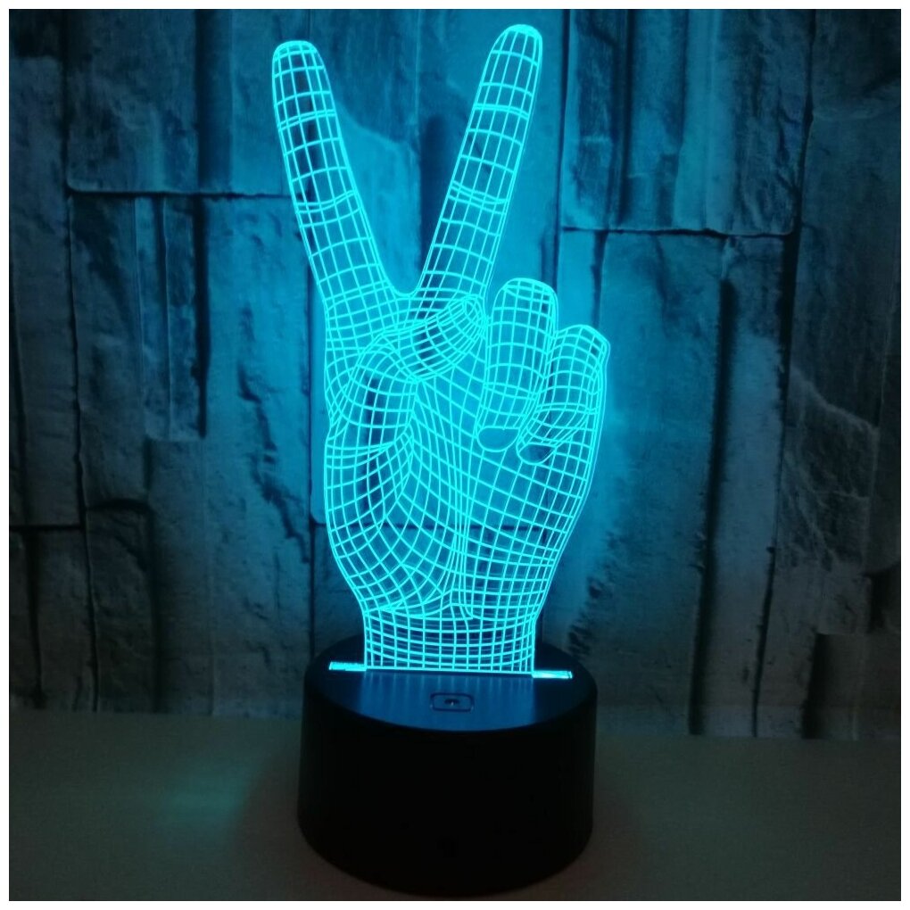 3D светильник своими руками