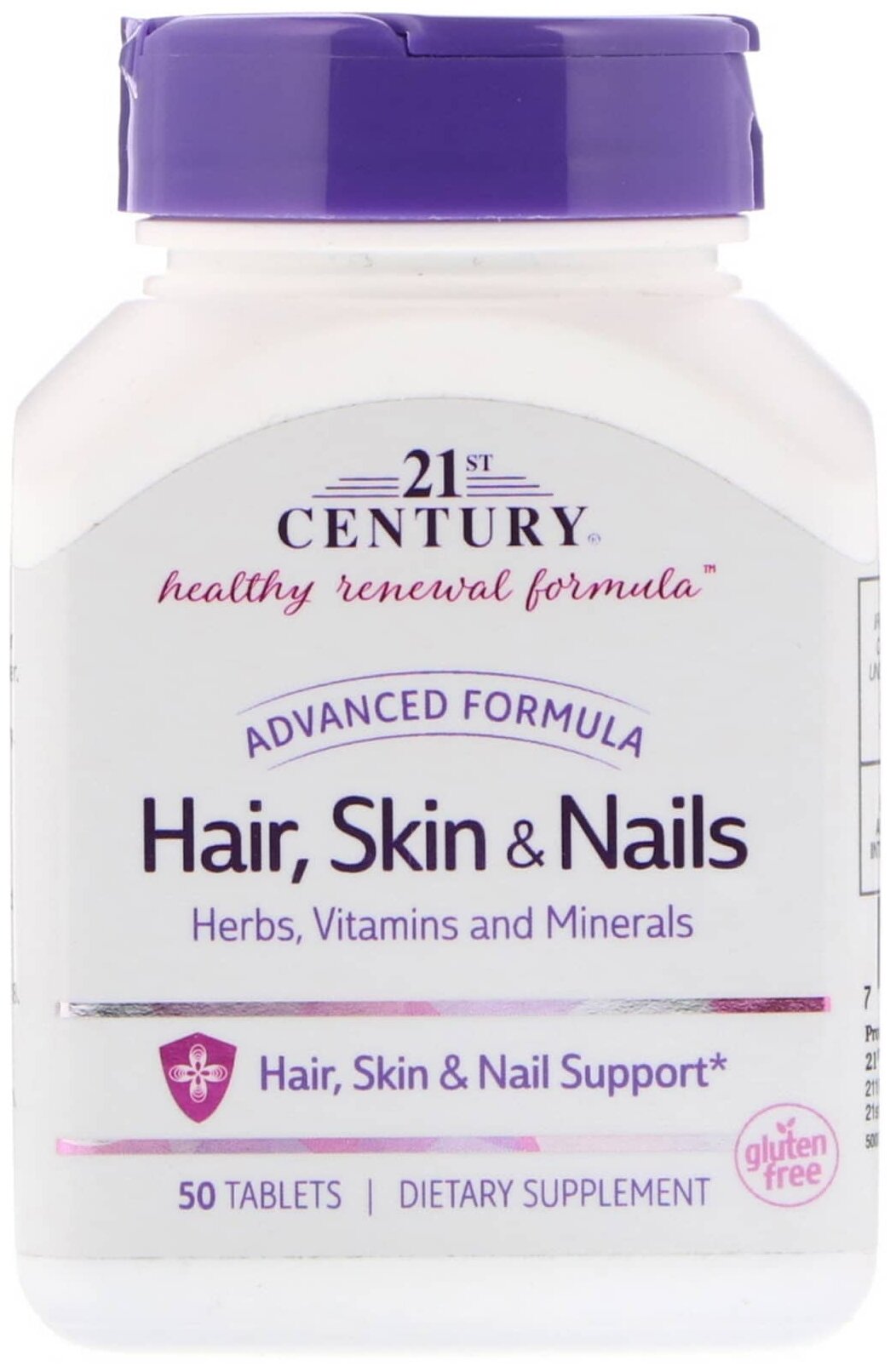 Таблетки 21st Century Hair Skin & Nails