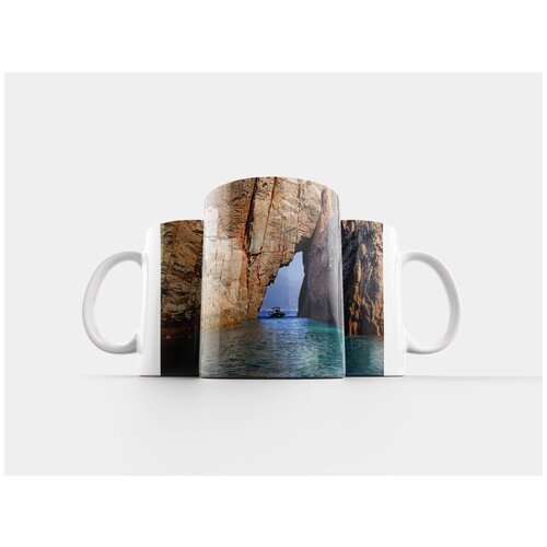 фото Кружка "корсиканского, пиана, остров корсика" 320 мл lotsprints