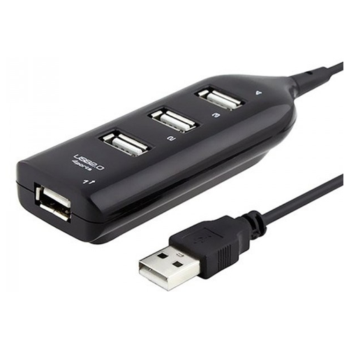 USB разветвитель 2.0 HUB HI-SPEED с 4 выходами (хаб) / Удлинитель USB / Тройник USB