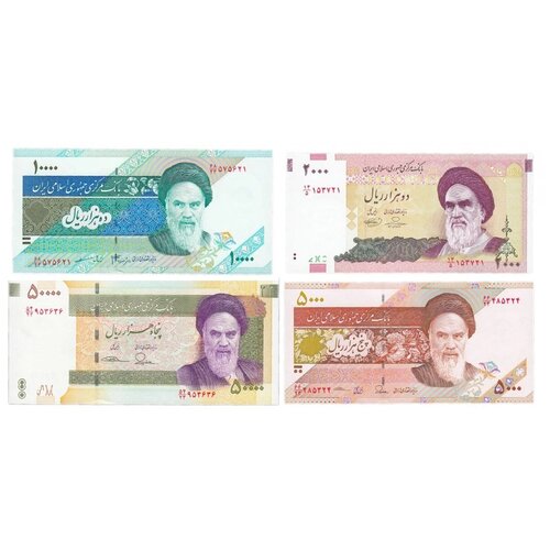 Набор банкнот Ирана, состояние UNC (без обращения), 20005-2016 г. в. набор банкнот белоруссии состояние unc без обращения 2000 2011 г в