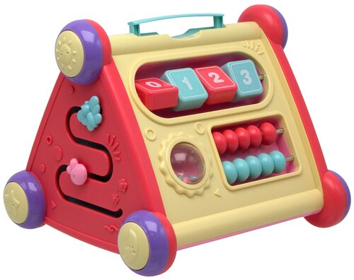 ХэппиЛенд. Многофункциональная развивающая игрушка Сортер Bambini, свет/звук, русифицированная упаковка
