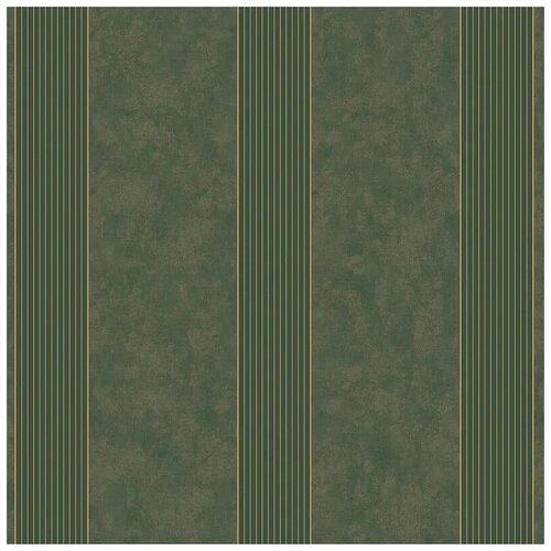 Обои Bruno Zoff Platinum 60107-7 Фольга на флизелине (1,06*10,05) Зеленый, Полоса
