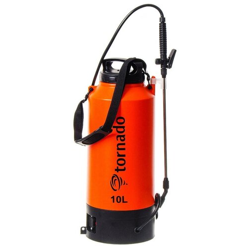 Опрыскиватель садовый работа от аккумулятора, Торнадо, 10 л, свинцово-кислотный, 1.3 А.ч, 12 В, KF-10L-8