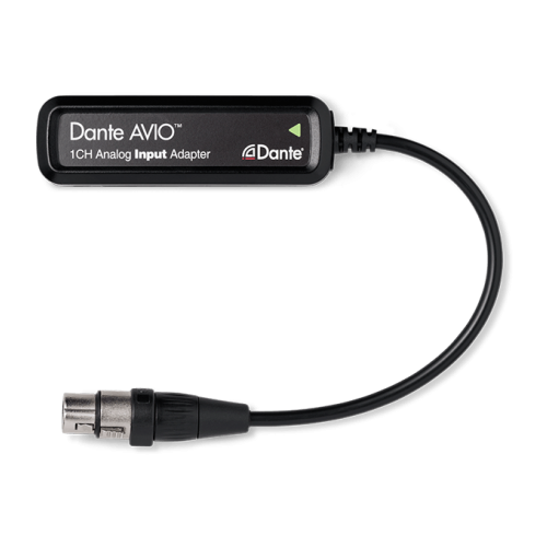 Audinate ADP-DAI-AU-1X0 адаптер балансного линейного сигнала в сеть Dante, одноканальный.
