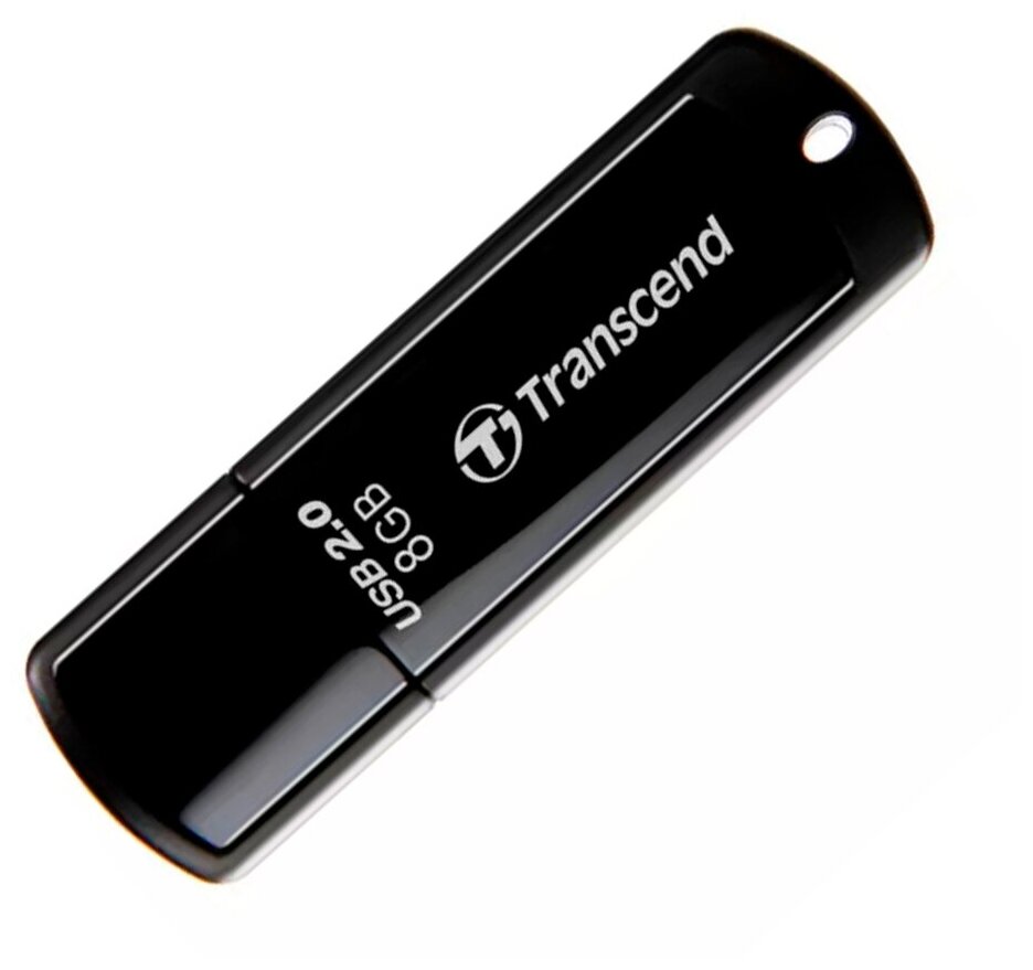 Флеш Диск Transcend 8Gb Jetflash 350 TS8GJF350 USB2.0 черный - фотография № 9