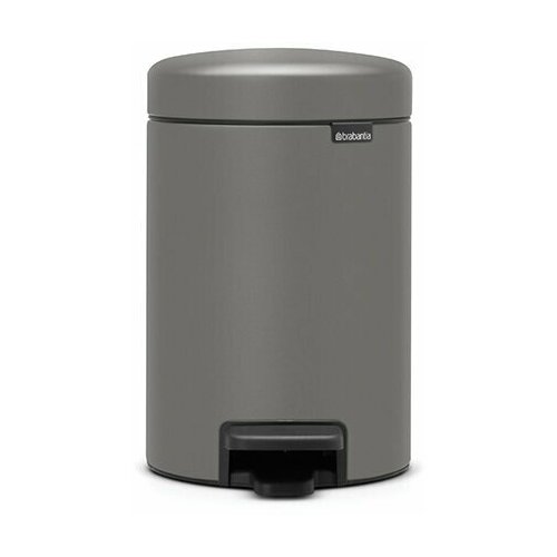 Мусорный бак Brabantia NewIcon, 3л, минерально-серый 126260