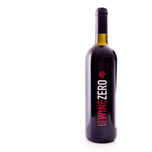 Вино безалкогольное красное тихое сухое Wine Zero Rosso, Италия, 0,75л