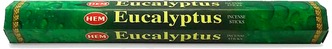 Благовоние HEM "Eucalyptus" (Эвкалипт), 20 палочек