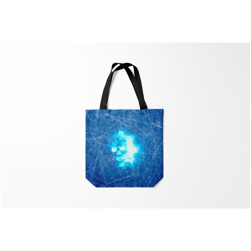 фото Сумка-шоппер / 40х40 см / геймерам / gears of war 5 ice omen burnettie