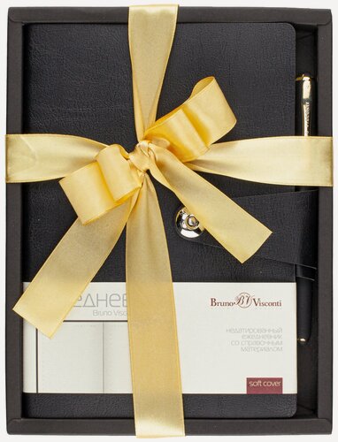 Изображение товара Набор подарочный А5 "PRIMAVERA" (черный ежедневник И ручка), Арт. 3-536/05-2