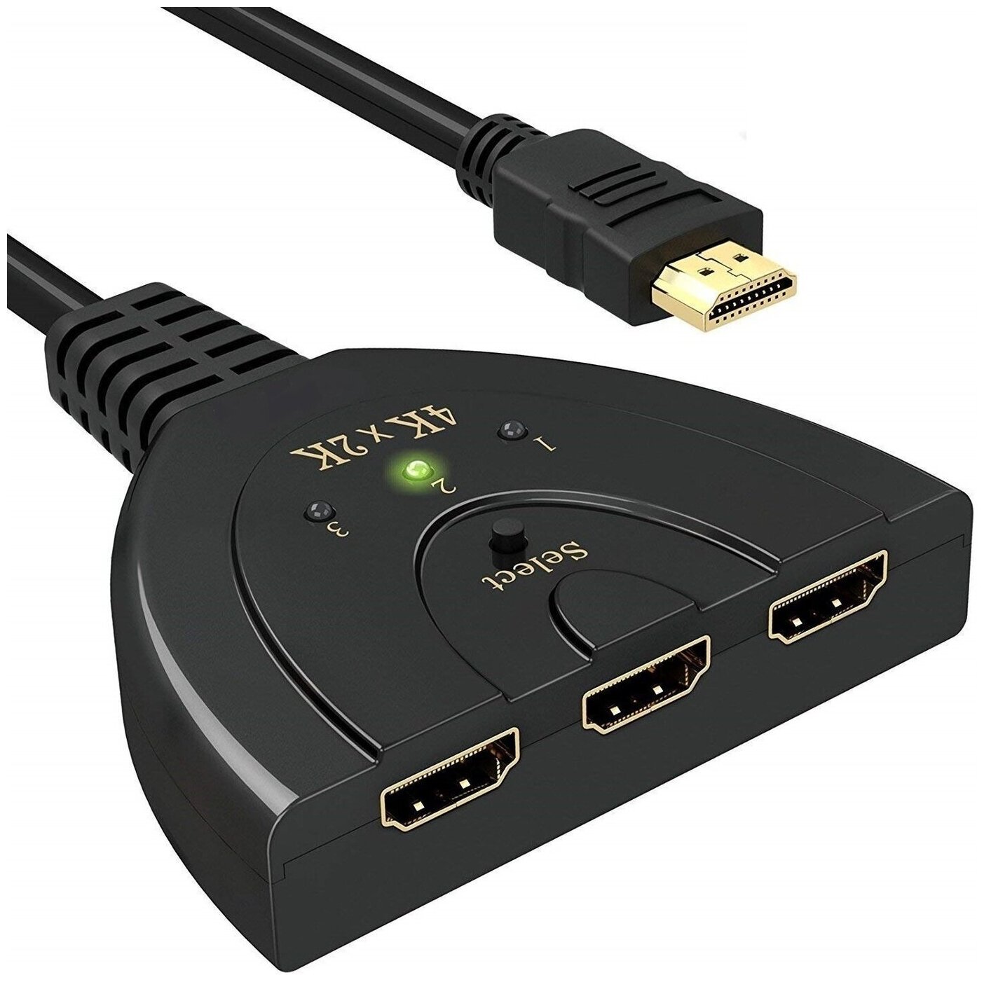 Адаптер сплиттер Ks-is HDMI 3 порта (KS-340)