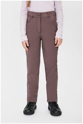 Брюки baon Утеплённые брюки для девочки Baon, размер: 128, коричневый